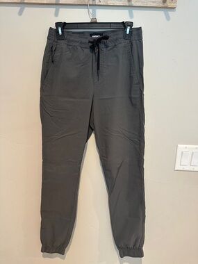 RSQ Men's Charcoal Drawstring Joggers